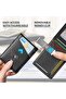 محفظة رجالية نحيفة مزودة بتقنية حجب RFID، محفظة ثنائية الطي للرجال، تصميم بسيط من الجلد الطبيعي وألياف الكربون - 5
