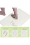 U-Shaped Toilet Bath Mat Sets 3 Piece, Non Slip, Extra Absorbent, Bathroom Rugs and Mats Sets - 4