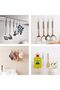 SKY-TOUCH Adhesive Wall Hooks 20 Pcs, Transparent Strong Suction Hooks For Home Kitchen and Bathroom - 7