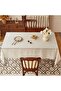 Rectangular tablecloth - Tablecloth - Tassel tablecloth - Classic European style tablecloth - Dining tablecloth - Beige - 300×140... - 2