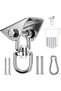 360 Hook Steel Stainless Wooden Lifting Heavy Duty 350kg Load Capacity Rotation Screws Suspension Swing Hook Suitable Beams Concrete Ceilings Can