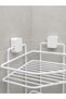 Lifetime Stainless Adhesive Bathroom Shelf, Bathroom Organizer, Bathroom Organizer, Shampoo Shelf - 5