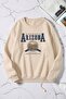 Unisex Arizona Printed Crew Neck Sweatshirt