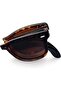 Square Folding Polarized Sunglasses for Mens Women UV400 Protection | Trendy Rectangular Ligh