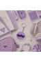 Manifest Written Double-Sided Keychain – Purple Color Aesthetic Bag Accessory, Trendy Accessory for Young Girls - 5