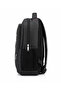 16" Black Multi-Pocket Backpack for College and School - Model 02-2 - 4