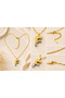 Double Color F Letter Steel Necklace - 2