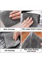 Microfiber Cleaning Cloth, 3Rolls Reusable Paper Towels Rolls, Microfiber Towels Tear Away Reusable - 3