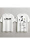 J Balwin Printed Unisex Oversize Cut 100% Cotton Crew Neck T-Shirt