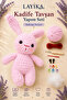 Velvet Rabbit Knitting Kit - Amigurumi Making Set with Digital Video Guide