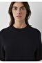 M1711039 Knitted Sweater Women's Sweatshirt Black - 6