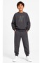 M6010040 Pro Logo Printed Children's Sweatpants Smoked