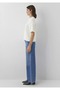 M1711039 Knitted Sweater Women's Sweatshirt White - 4