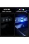 مصباح LED صغير يعمل بمنفذ USB، 4 قطع من أشرطة الإضاءة LED التي تعمل بمنفذ USB مع 7 أوضاع لتغيير الألوان، متعدد الألوان - 4