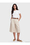 Two Mt Shop Quality Lcw Vision White Interlock Plain Narrow & Slim Short Sleeve Women's T-Shirt - 2