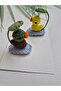 Smart Duck Non-Slip, Non-Burning (2 Pieces) Baby Buckle Handmade Gift Set Special for Babies with Less Hair - 4