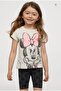 Girl's Character Printed Bottom Top Set