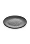 6 Pieces Unbreakable Melamine Dessert Plate Serving Plate 17 cm - Black - 3