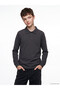 Timeless Clothing & Timeless Choices Turn-Down Roba Collar Long Sleeve Boy's T-Shirt