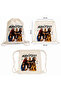 Manifest Group Printed Linen Drawstring Backpack - 2