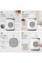 Instant Baby Bottle Warmer, Precise 4 Temperatures Control | Night Light, Midnight Feeding | - 2