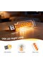 ®   مصباح ليلي LED صغير متعدد الألوان، مصباح زجاجي يعمل بالطاقة عبر USB، إضاءة محمولة لجانب السرير - 2