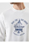 Esvab • Modern & Distinctive Zero Roba Collar Printed Men's Thick Sweatshirt - 3