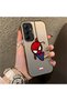 Samsung Galaxy A35 Compatible Silicone Edge Hard Back Case Couple Phone Case Spider Man Patterned - 3