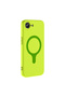 iPhone 16E Case Pastel Colorful Magsafe Camera Raised Silicone - 3