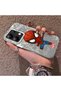 Redmi Note 13 Compatible Spider Man Patterned Silicone Edge Hard Back Case Couple Phone Case - 2