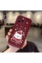 حافظة من السيليكون متوافقة مع هاتف iPhone 11 Pro بتصميم شتاءي على شكل دب ثلجي ونقشة ندفة الثلج - 2