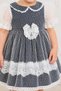Lace Detail Special Design Baby Girl Children's Evening Dress Hair Band Mevlüt Birthday Set 7029 - 3