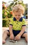 3223 Surf Beach Patterned Polo Neck Bermuda Set - 5