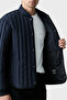 Quilted Regular Fit College Collar Jacket Men's Jacket Xm003345 Af27309 Ub101 - 5