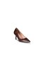 Zeyn 4196-K Brown Heeled Stiletto Women's Shoes - 3