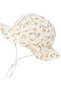 Baby sun hat - UV protection Beach Children's travel outdoor Summer accessories 0-12 months Floral pattern