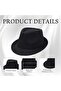 Foldable top hat unisex autumn/winter. - 3