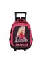 Backpack - School Trolley Pink Black