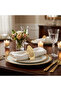 Marketplace 3 Piece Lantern Napkin Ring - Gold - 2