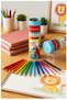 12-Pack Dry Crayon Tin Box 1 Pack Nataraj 12 Colors Dry Crayon Full Size Vibrant Color Crayon - 2
