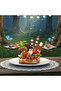 Lz-8642 Loz Chocolate Cake 160 Pieces Block Toy-Mini Bag - 4