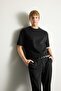 Anti-Wrinkle Oversize Crew Neck Basic Short Sleeve T-Shirt B6494Ax26Au - 4