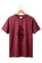 Unisex Motorcycle Drawing Printed Cool Short Sleeve Crew Neck 100% Cotton T-Shirt