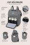 Mother Baby Bag Thermal Insulation Waterproof Backpack with Stroller Attachment Apparatus High Quality 41*30 cm - 2