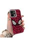Vivo Y28 Compatible Silicone Edge Hard Back Case Couple Spiderman Patterned Phone Case