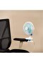 Mini table Fan White/ Blue - 3