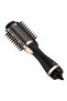 DSP One-Step Hair Dryer Brush For Styling and Frizz Control Negative Ionic Hot Air Brush Volumizer Ceramic Coating Gold