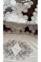 Alya Velvet Living Room Set 5 Pieces Cream - 3