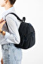 Multi-Compartment Fabric Women's Backpack - Lightweight and Waterproof Casual Mini Backpack - 2