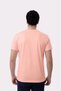 3-Pack Organic Cotton Men's Short Sleeve V-Neck T-Shirt (Salmon - Navy Blue - Petrol Blue) - 8